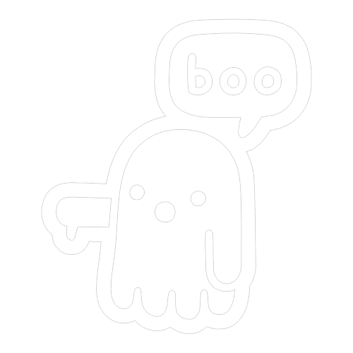 Приведение говорит "Boo"