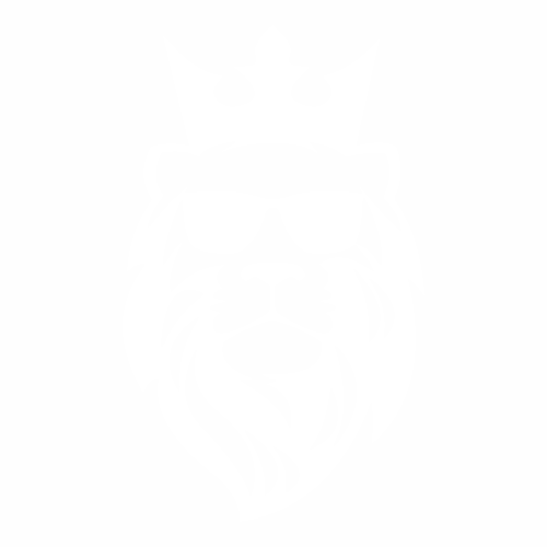 Наклейка "Лев с короной"