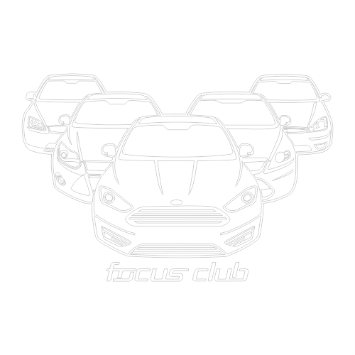 Наклейка Ford Focus Club