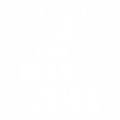 Наклейка The Devil drivers LADA