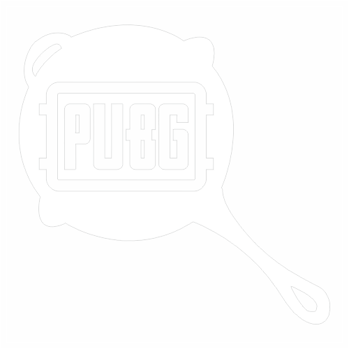 Наклейка PUBG сковорода