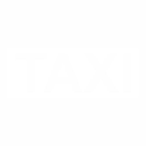 Наклейка трафарет Такси