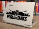 Наклейка Логотип Word of Tanks (WOT)